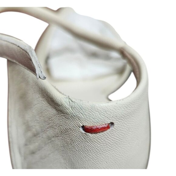 AEYDE Selma cream leather color Pointed Toe Pump Women SIZE EU 38.5/US 7.5 - Picture 11 of 16